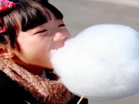 果味棉花糖-笑哈哈棉花糖機器多少錢