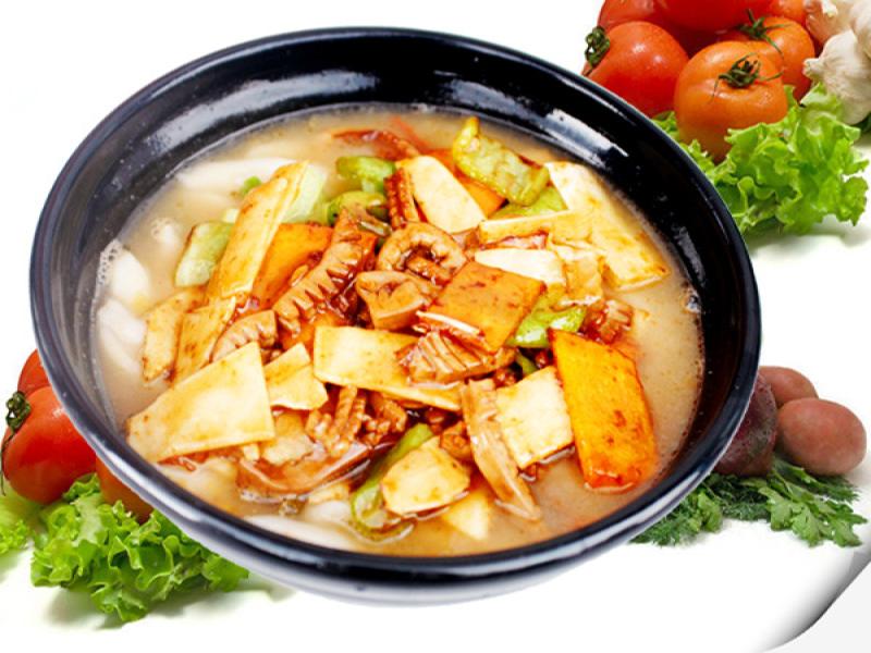 溢明香老湯面疙瘩