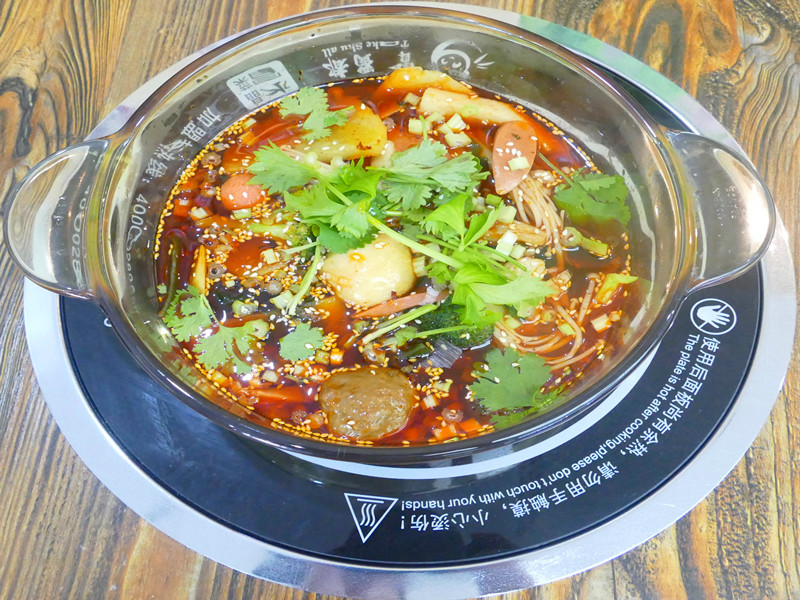 冒蜀都水晶冒菜