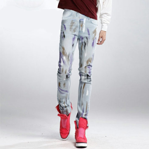 藍(lán)邦威豪個性牛仔