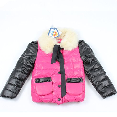 壹號(hào)童倉(cāng)羊羔絨女童毛絨領(lǐng)子夾克