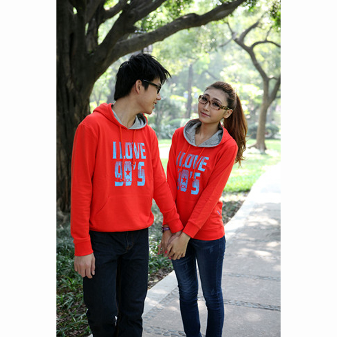 因為愛情侶冬裝紅色系列 