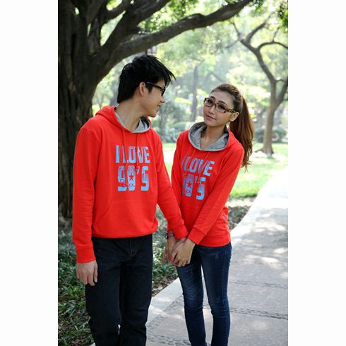 因為愛情侶冬裝紅色系列 