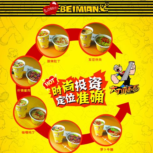 大力杯面時(shí)尚創(chuàng)意面食