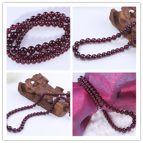 水晶坊石榴石-盒裝項(xiàng)鏈系列