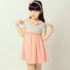 韓版兒童波點裙休閑裙子