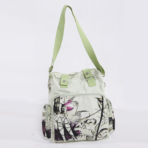 泰瑪斯水墨圖案單肩包