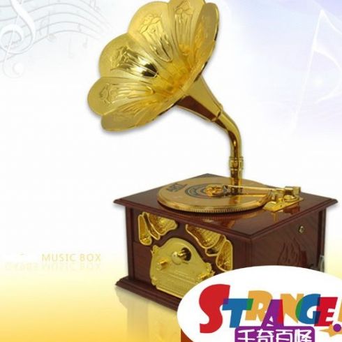 復(fù)古留聲機音樂盒