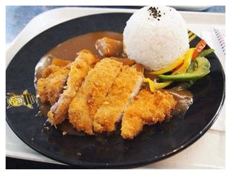 久禾子咖喱豬扒飯