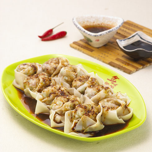 麻辣拌餃子