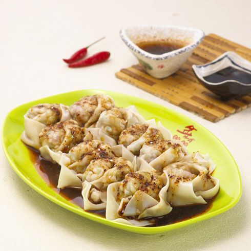 麻辣拌餃子
