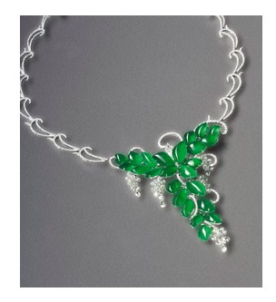 晶爾曼?翡翠項(xiàng)鏈