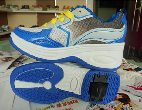 酷客淡藍色運動鞋