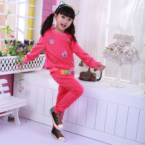 女童休閑運動服飾