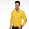 優(yōu)品優(yōu)男多彩翻領(lǐng)長(zhǎng)袖T恤