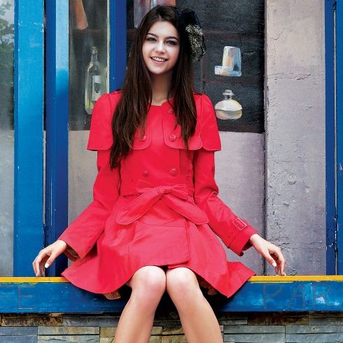 儲戀女式風(fēng)衣