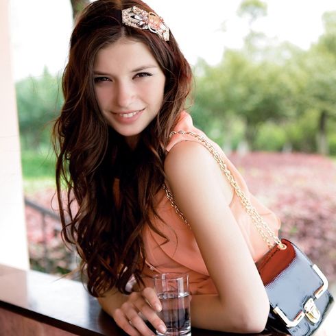 儲戀無袖雪紡襯衫