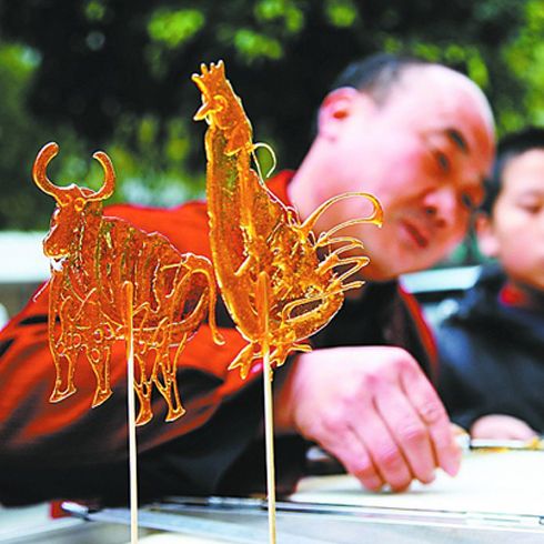 糖丞相智能糖畫機(jī)-糖畫金牛&nbsp;&nbsp; 