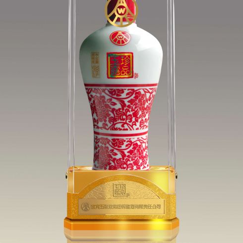五糧液珍品玉露酒-珍品三號(hào)水晶裝
