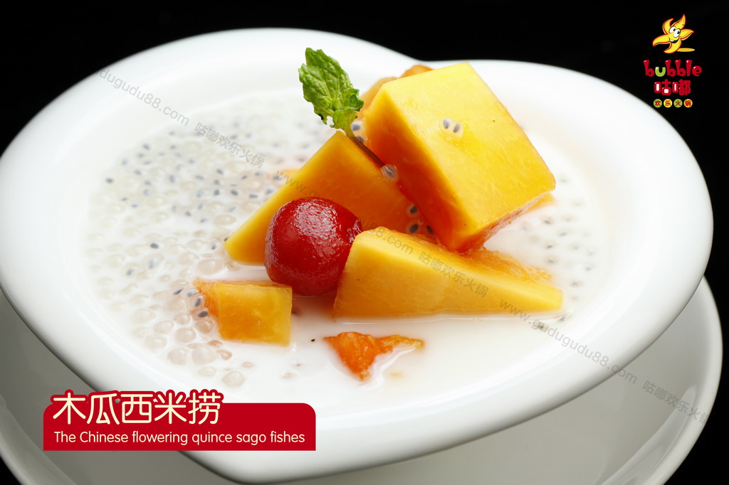 木瓜西米撈