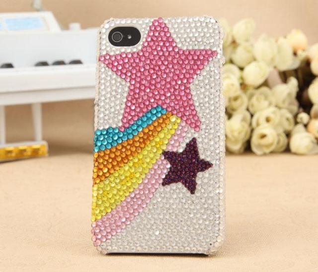 我愛秀水晶手機殼