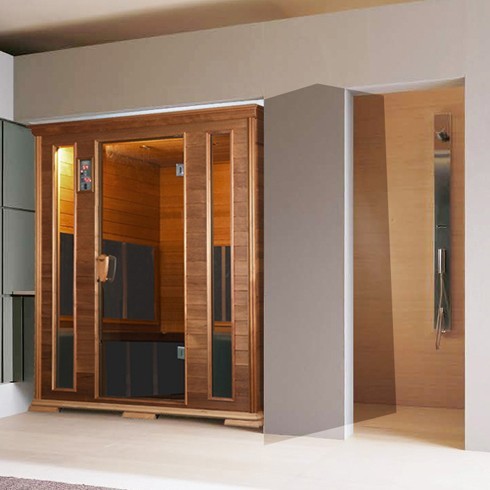 紅果棠碳晶地暖設(shè)備-桑拿浴箱