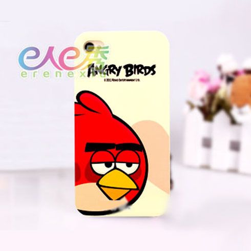 e人e秀憤怒的小鳥圖案手機(jī)殼