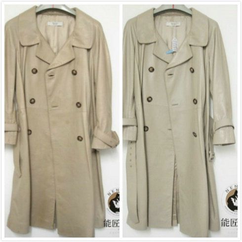 皮衣護(hù)理前后