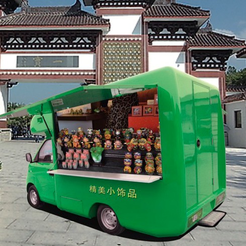 中金博朗流動(dòng)售貨車(chē)之精美小飾品房車(chē)