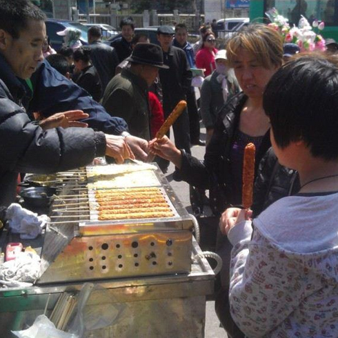 韓大廚全自動(dòng)烤腸機(jī)