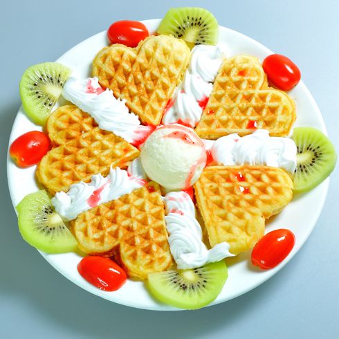 冰雪童話水果松餅冰淇淋