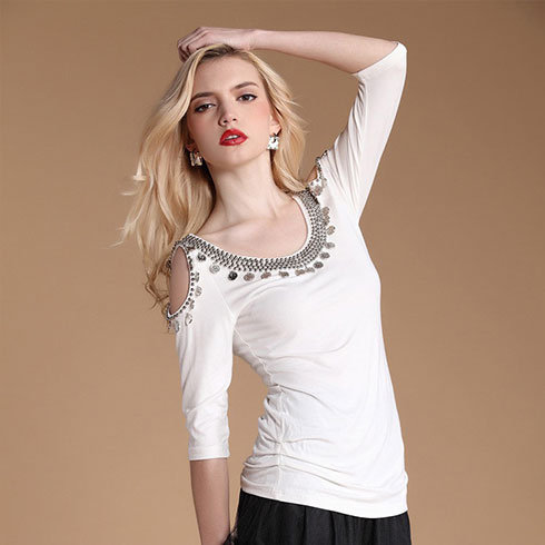 歌美妮簡約長袖