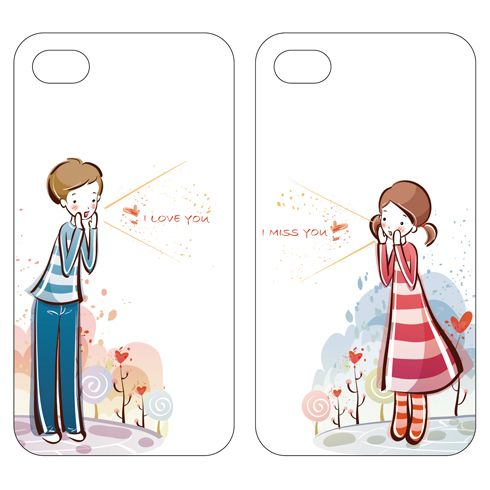 麗彩飛揚DIY彩印手機(jī)殼校園情侶款