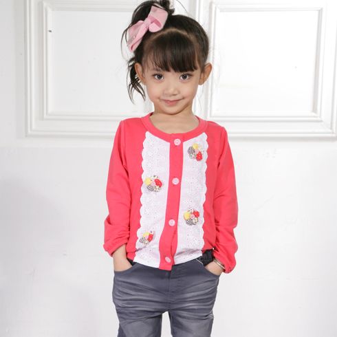 木木雨雨女童休閑長袖