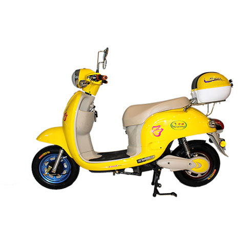 奇強電動車產品-奇強電動車女士黃色款