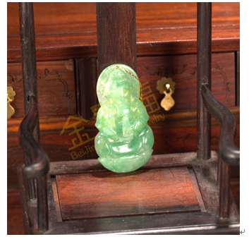 金翠福玉器珠寶產(chǎn)品-翡翠觀音吊墜