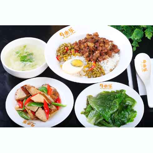 斗米樂快餐-中臺(tái)式快餐-斗米樂鹵肉飯