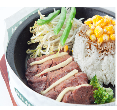 煲味傳奇煲仔飯產(chǎn)品-肋眼牛扒飯