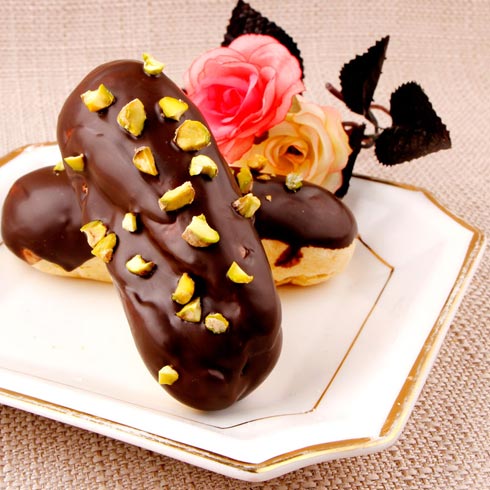 樂派泡芙產(chǎn)品-長(zhǎng)笛泡芙系列-巧克力奶油泡芙