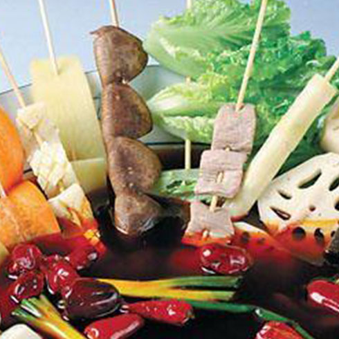 煮湯功夫麻辣燙產品-蔬菜涮品
