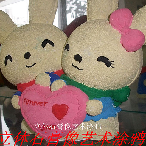 英雄聯(lián)盟涂鴉藝術產(chǎn)品-涂鴉石膏玩偶