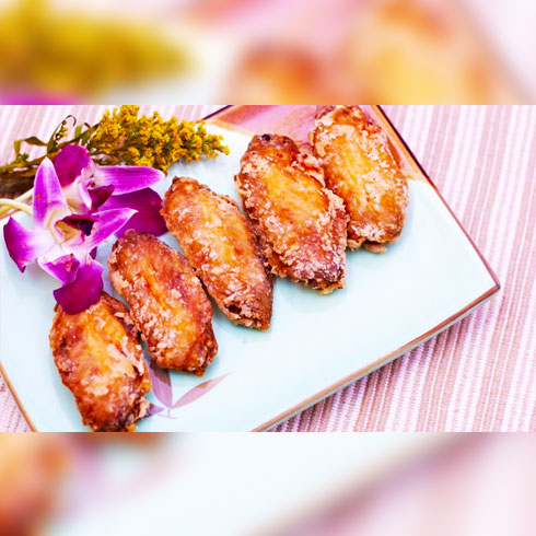 哼特英雄雞排店產品-烤雞翅