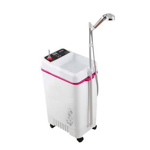 佳佳樂(lè)洋紅色移動(dòng)洗澡機(jī)