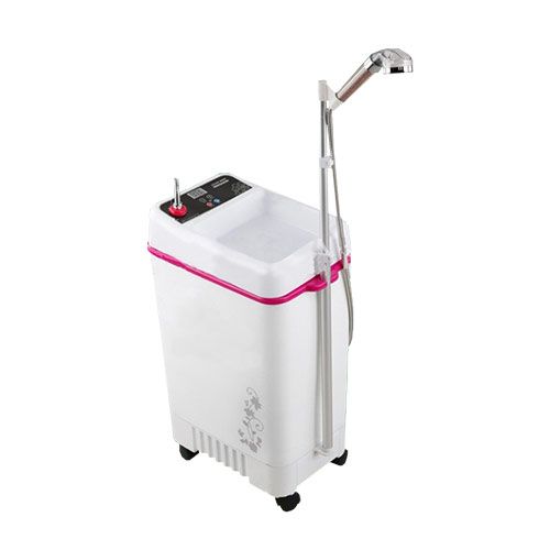 佳佳樂(lè)洋紅色移動(dòng)洗澡機(jī)