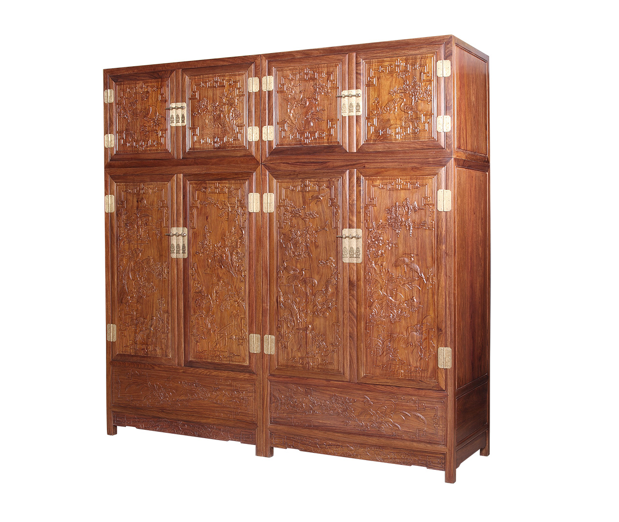 頂箱柜（花鳥(niǎo)）