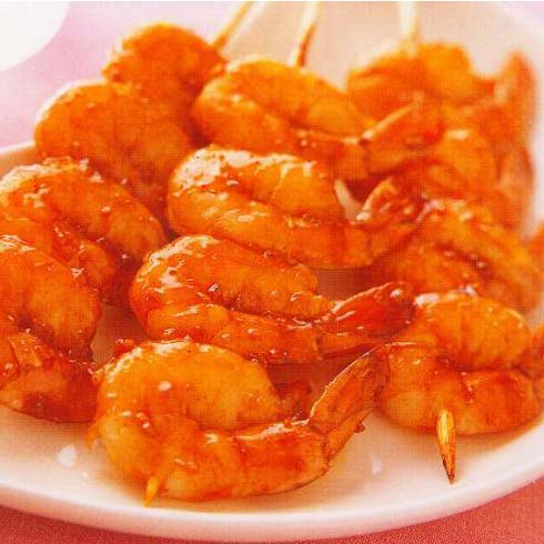 脆香燒烤產品-醬黃烤大蝦