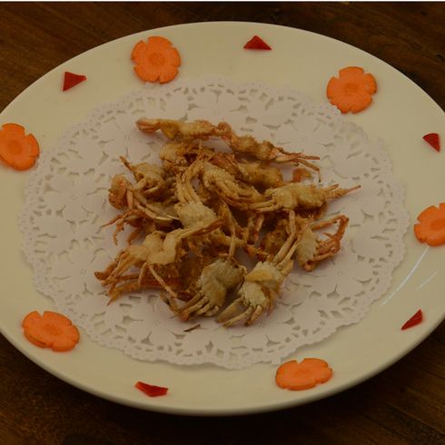 嘻魷記火山石烤魷魚產品-轟炸迷你蟹