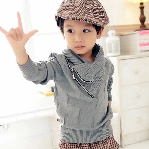 酷芭蒂童裝產(chǎn)品-男童潮流針織衫
