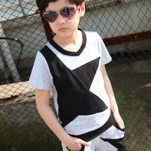 酷芭蒂童裝產(chǎn)品-男童休閑運(yùn)動(dòng)套裝