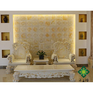 廠家專業(yè)生產各類精美玉石背景墻